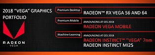 AMD Vega-Portfolio 2018